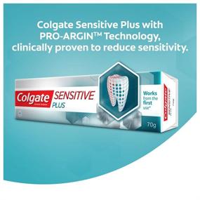img 2 attached to Colgate Toothpaste Sensitive Plus - 70g (Sensitivity): Relief for Sensitive Teeth