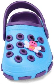 img 2 attached to Boys' Lightweight Shockproof Non Slip Rose Slippers/U720SSKDDX - Shoes, Clogs & Mules