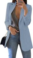 👚 cnkwei women's casual blazer with sleeves - women's clothing in suiting & blazers logo