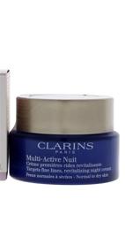 img 1 attached to Revitalize and Nourish Your Skin with Clarins Multi-Active Night Cream, 1.7 Oz