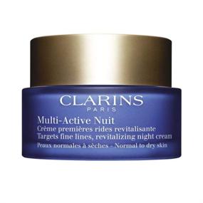 img 2 attached to Revitalize and Nourish Your Skin with Clarins Multi-Active Night Cream, 1.7 Oz