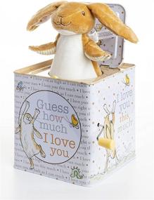 img 4 attached to 🎵 Musical Toy for Babies: Discover Nutbrown Hare Jack-in-The-Box - Guess How Much I Love You