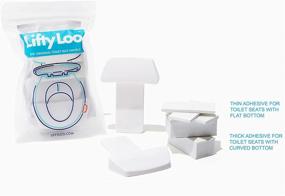 img 3 attached to Lifty Loo Hygienic Toilet Seat Handle - Enhanced Lifting, Minimize Mess - Convenient 2 Pack