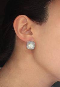 img 1 attached to Miracle Collection Faceted Statement Earrings