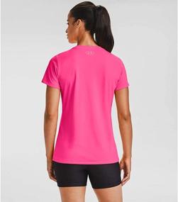 img 1 attached to 👚 Under Armour Women's Solid Tech V-Neck Short Sleeve Shirt