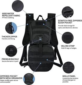 img 1 attached to ZSWCZH Tactical Hydration PackBack Backpack Outdoor Recreation