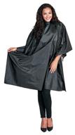 black betty dain multi-purpose coloring/styling cape - 54 x 60 inches, lightweight chemical-resistant nylon, snap closure, with chemical-proof panel logo