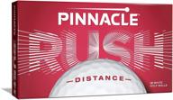 🏌️ enhance your golf experience with pinnacle golf rush and soft golf ball (15-ball pack) logo