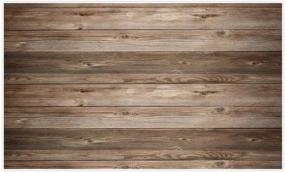 img 4 attached to Allenjoy 5x3ft Vinyl Rustic Wood Food Photography Backdrop Supplies for Newborn Kids Baby Shower, 📷 Children Birthday Party, Cake Smash Decorations - Wooden Background for Studio Photoshoot - Props and Favors