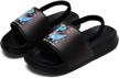 sandals slippers toddler children darkblue boys' shoes logo
