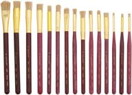 🖌️ loew-cornell stencil brush set: 15 brushes for precise stenciling logo