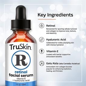 img 1 attached to 🌿 TruSkin Retinol Serum for Wrinkles and Fine Lines with Organic Green Tea and Jojoba Oil, 1 fluid ounce