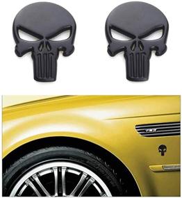 img 2 attached to Skeleton Punisher Stickers Decoration Motorcycle Exterior Accessories