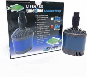 img 1 attached to 🐠 Silent Power: Quiet One Lifegard Aquarium Pump - 106 GPH