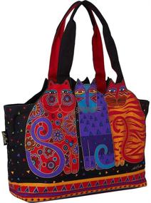 img 1 attached to Laurel Burch Feline Friends Shoulder