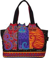 laurel burch feline friends shoulder logo