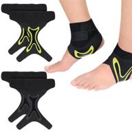 🏥 occupational health & safety products: adjustable compression stabilizers for sprained joints, promoting breathability logo