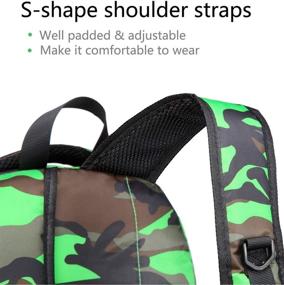 img 1 attached to 🎒 Cool Camo Elementary Backpacks: Lightweight Bookbags for Kids
