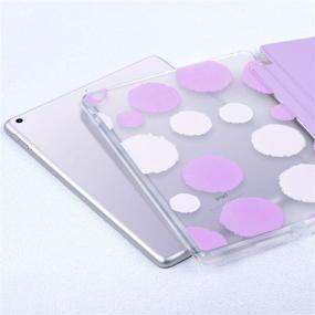 img 2 attached to 📱 ULAK iPad 6th 5th Generation Case - Slim Trifold Smart Case with Auto Sleep/Wake - Lavender"