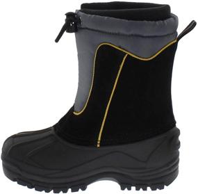 img 4 attached to 👞 Totes Closure - All Weather Insulated, Durable Boys' Shoes