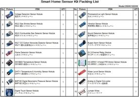 img 1 attached to 🏠 Повысьте эффективность своих проектов по созданию умного дома с помощью KOOKYE 16 в 1 набора сенсорных модулей для Arduino и Raspberry Pi.
