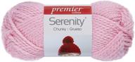 3-пачка пряжи premier yarns serenity chunky в цвете твердой лиловой шифон для улучшения seo. логотип