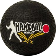 mikasa d116 school playground handball, 8.5-inch, black логотип