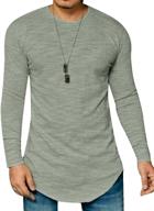 👕 jokhoo men's x-large sleeve hipster curved clothing and shirts logo