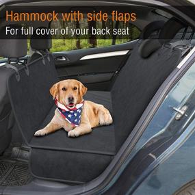 img 2 attached to 🐾 Ultimate Protection: Active Pets Dog Back Seat Cover - Waterproof, Scratchproof & Hammock Design for Cars & SUVs