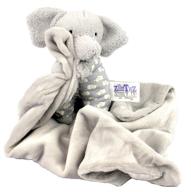 zillion toyz baby elephant security lovey blanket plush lovie – perfect christmas stocking stuffer for infants logo