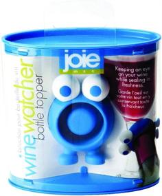 img 2 attached to 🍷 HIC Harold Import Co. Joie Watcher Wine Bottle Topper Cork - Random Color 49441-HIC: Preserve Your Wine in Style