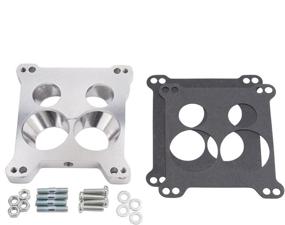 img 3 attached to Edelbrock 2696 Square-Bore to Spread-Bore Carburetor Adapter, Multi, One Size - Enhancing SEO