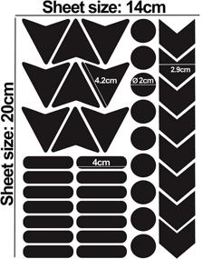 img 2 attached to Visibility Reflective Stickers Reflector Universal Occupational Health & Safety Products and Safety Signs & Signals