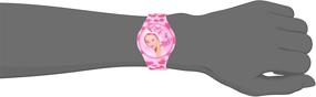 img 2 attached to 🎀 Girls' Quartz Watch with Rubber Strap by JoJo Siwa, Pink, Size 25 (Model: JOJ4011)