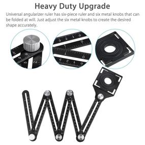 img 2 attached to 🔧 Sunjoyco Universal Angularizer - Ultimate Multifunctional Carpenter's Tool for Precision Measurements