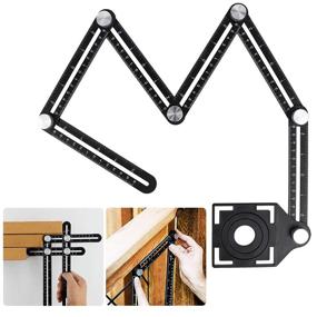 img 4 attached to 🔧 Sunjoyco Universal Angularizer - Ultimate Multifunctional Carpenter's Tool for Precision Measurements