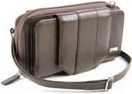 👜 walletbe leather crossbody accordion pebbled women's handbags & wallets: stylish and functional wallets in a convenient crossbody design logo