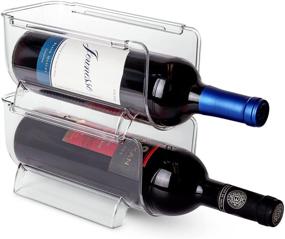 img 4 attached to Wine and Water Bottle Organizer by Homeries: Enhance Your Organization Efforts