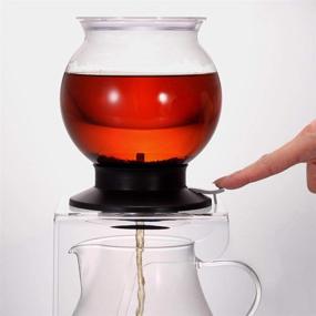 img 3 attached to Hario 'Largo' Clear Glass Tea Dripper - 800ml Size