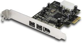 img 3 attached to Enhance Your Connectivity with the Vantec 🔌 2+1 FireWire 800/400 PCIe Combo Host Card (UGT-FW210)