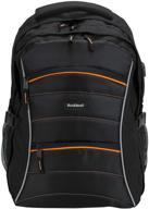 rockland smart laptop backpack black logo