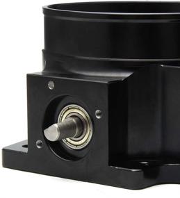 img 1 attached to 🚀 Enhance Performance with 92mm Black Throttle Body for GM Gen III LS Engines - LS1, LS2, LS3, LS6, LS7, Sx LS4 - CNC Bolt-On Design with Cable