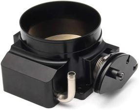 img 3 attached to 🚀 Enhance Performance with 92mm Black Throttle Body for GM Gen III LS Engines - LS1, LS2, LS3, LS6, LS7, Sx LS4 - CNC Bolt-On Design with Cable