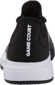 img 2 attached to Adidas Womens Gamecourt White Silver Women's Shoes in Athletic