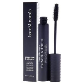 img 1 attached to Enhance Lashes with bareMinerals Strength & Length Serum Infused Mascara - 0.27 Fl Oz