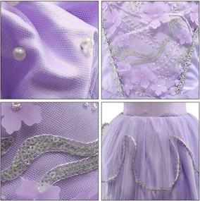 img 3 attached to 👑 Sleeve Beadings Costume - Princess Cosplay Attire