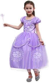 img 1 attached to 👑 Sleeve Beadings Costume - Princess Cosplay Attire