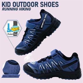 img 2 attached to 👟 Кроссовки VIOX KIDS: Продуваемая обувь для мальчиков для занятий на открытом воздухе