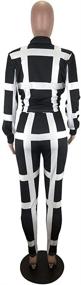 img 2 attached to Remelon Women's Stripe Jumpsuits: Fashionable Outfits for Women's Clothing