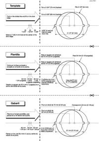 img 1 attached to 🔒 Матовая черная дверная ручка для секретности с замком - Amazon Basics Прямой дизайн.